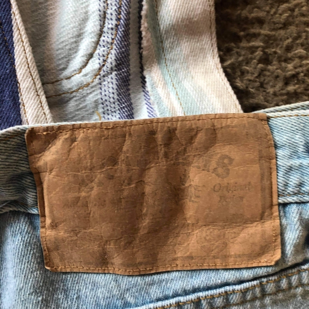 Vintage 1980s women's striped overall shorts - Picture 12 of 12